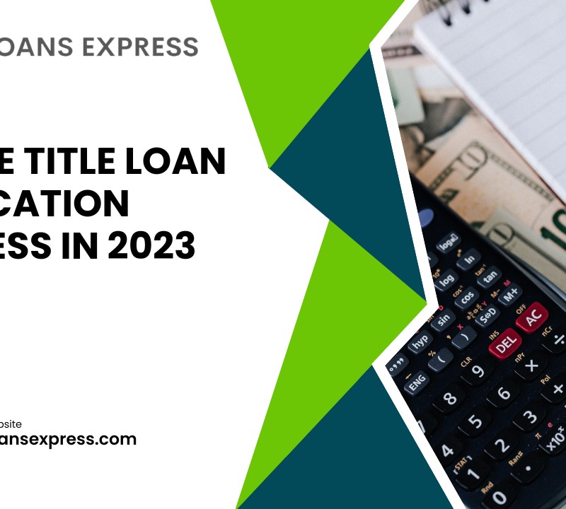 Online Title Loan Application Process in 2023
